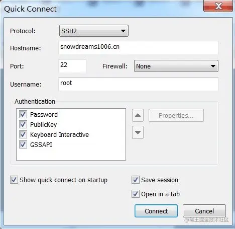 login-and-logout-securecrt-quick-connect-preview.png