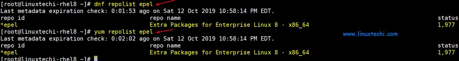 epel-repolist-rhel8