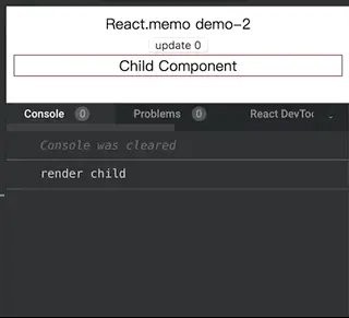React.memo demo-2.gif