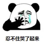 忍不住哭了起来