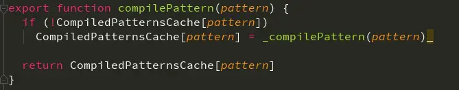 compilePattern