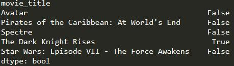 Python基础学习教程：Pandas知识点汇总2——布尔索引