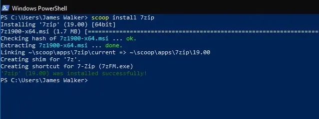 如何在Win10中安装Scoop软件包管理器