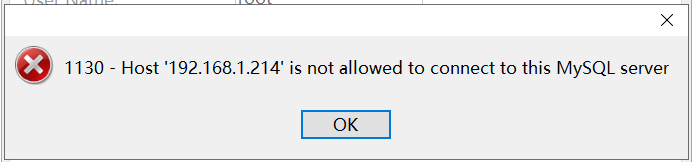 remote connect error