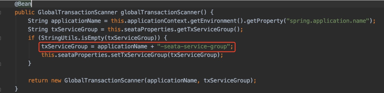 GlobalTransactionAutoConfiguration