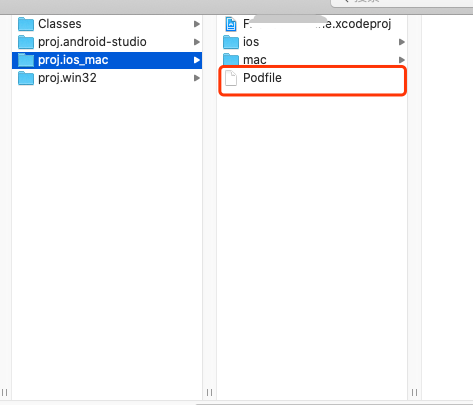 Podfile 模板文件