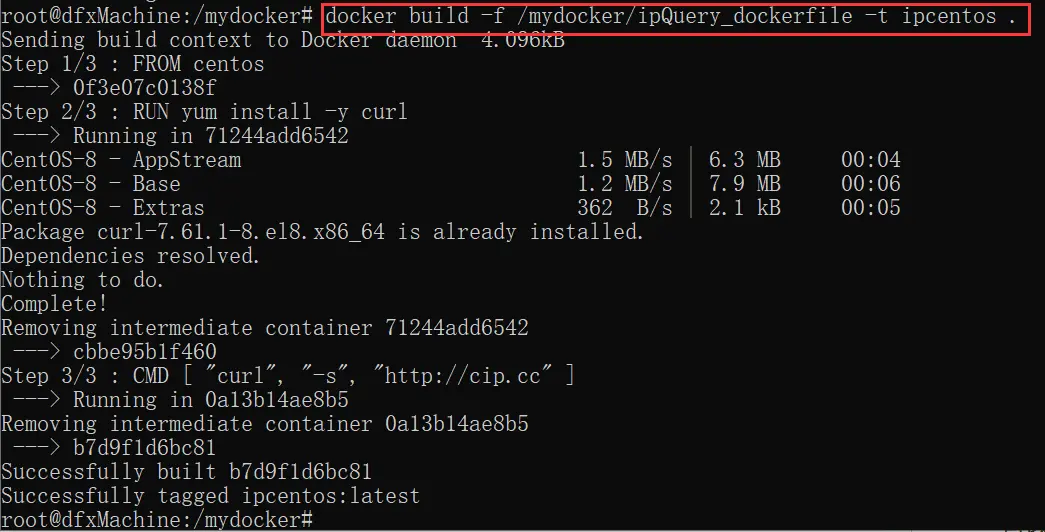 创建ipcentos镜像