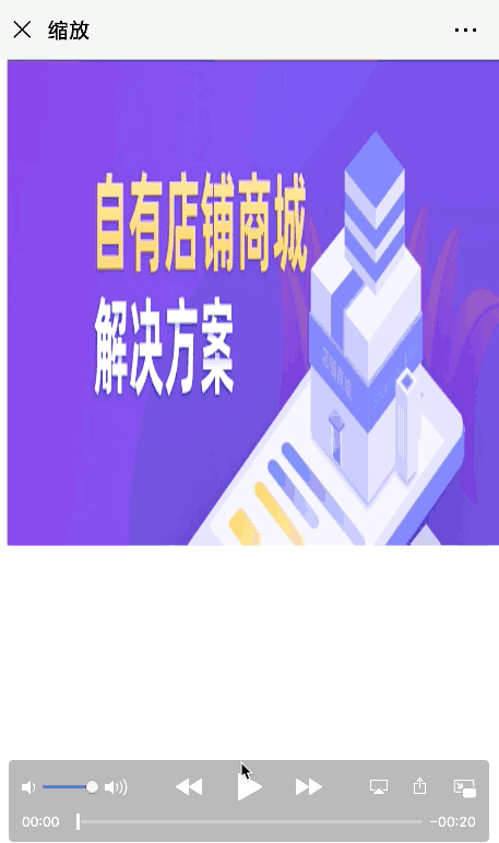 双击缩放或者移动到原点