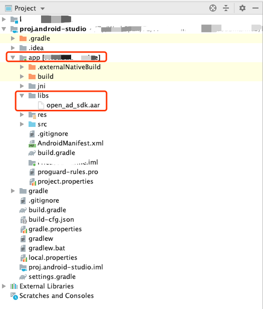 在 Android 工程中查看