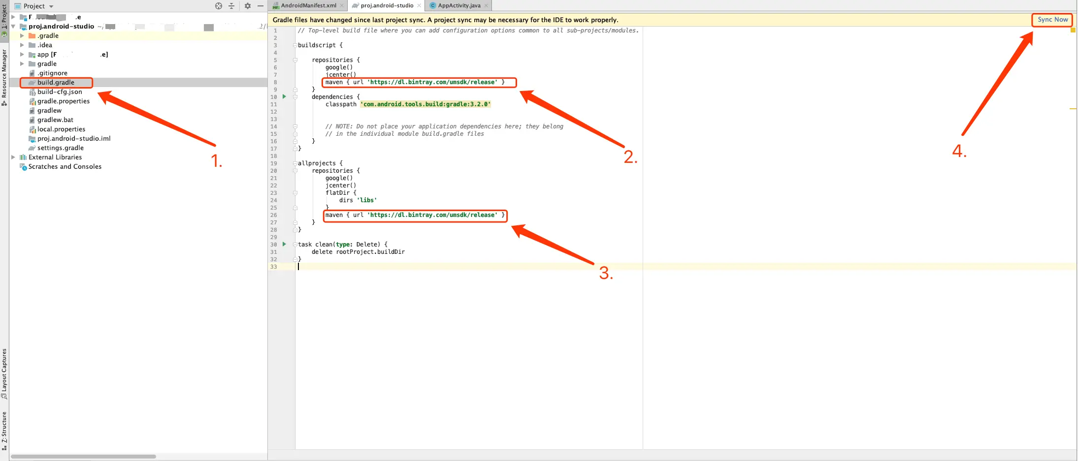 添加 maven 仓库地址