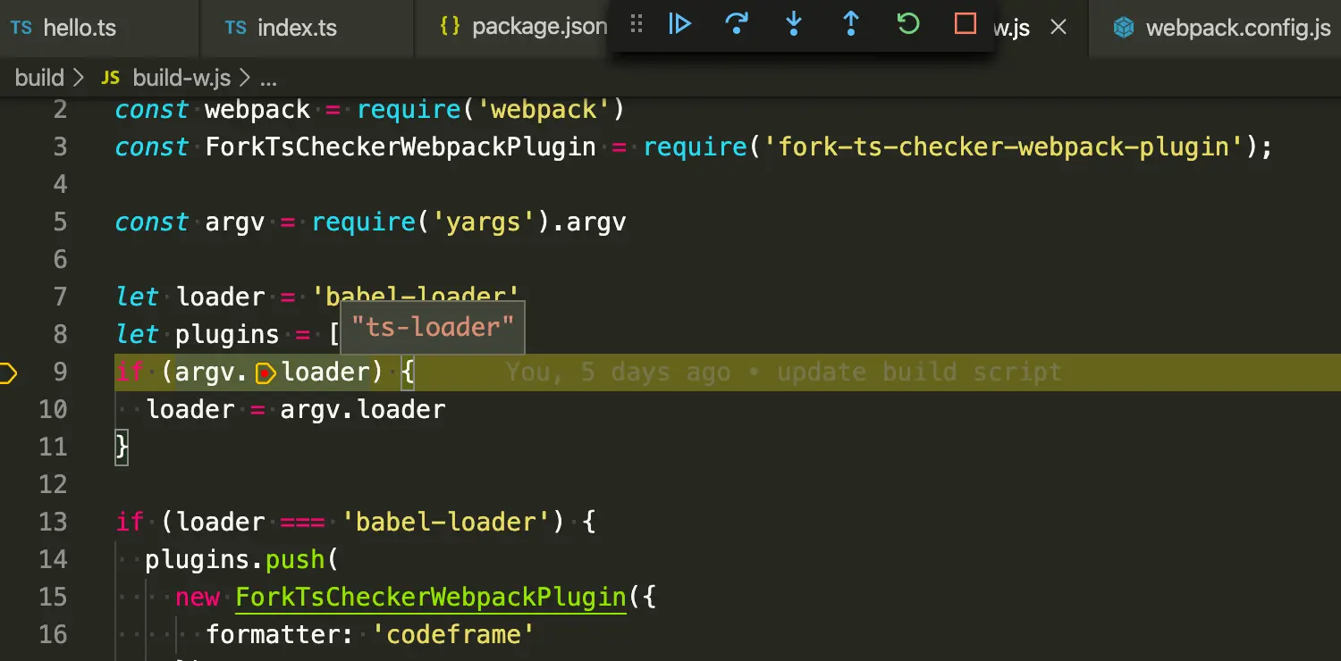 vscode-debug-params