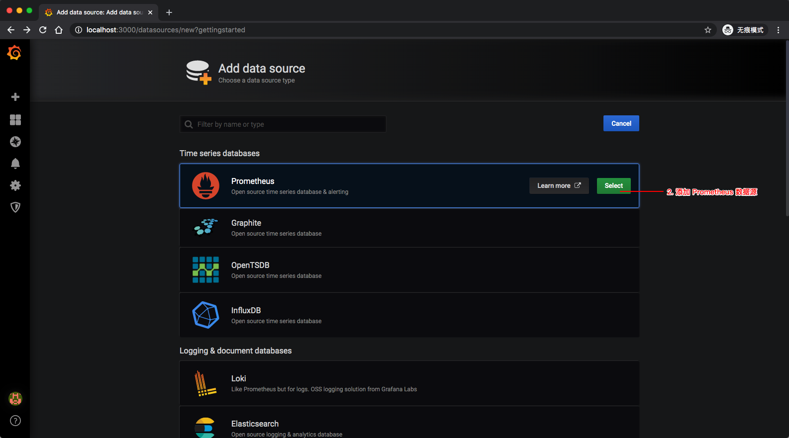 Prometheus Data Source