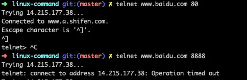 telnet
