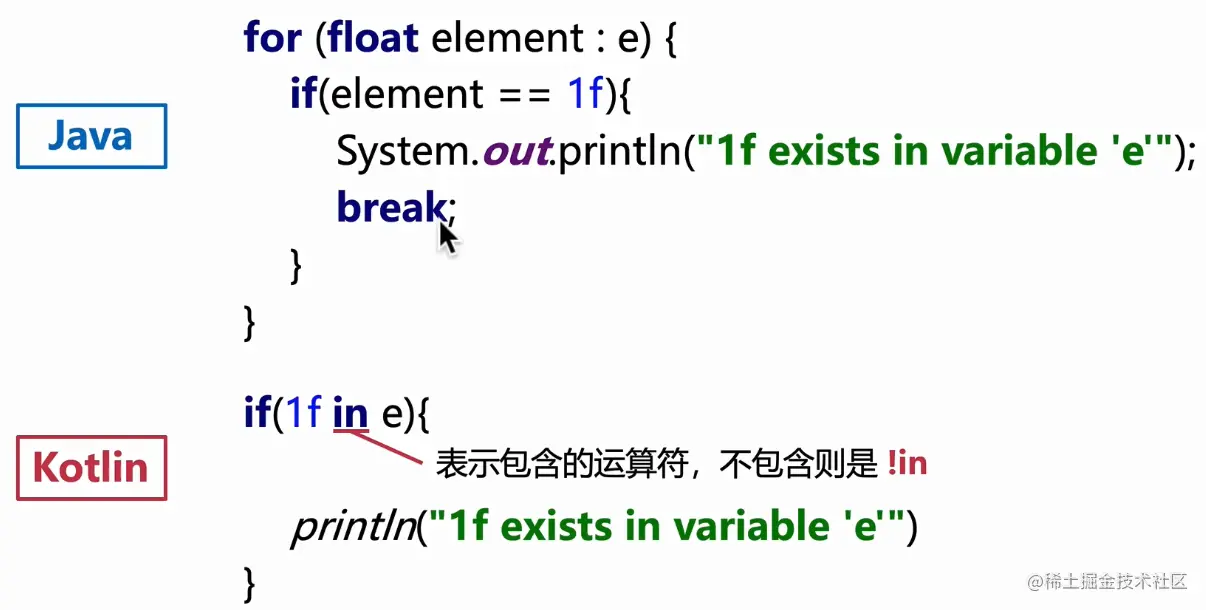 元素是否在数组中