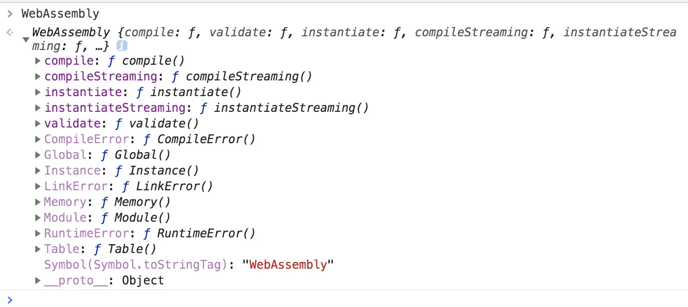 window.WebAssembly
