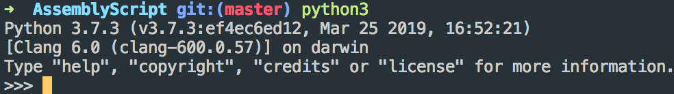 查看 python3 的版本
