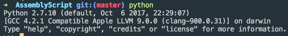 python2 查看版本的方式