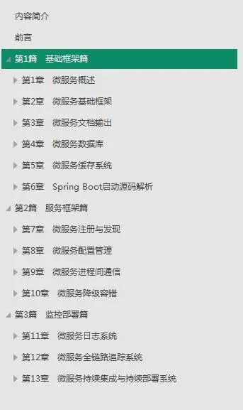 你离 精通微服务 只差一个阿里资深架构师整理的微服务实战