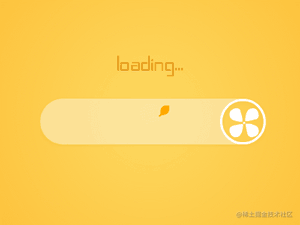 Android custom View LeavesLoading - Moment For Technology