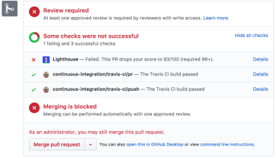 拉取请求(pull request)检查非常有必要