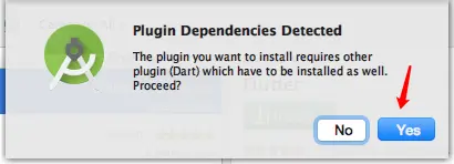 第五步：dart 一起安装