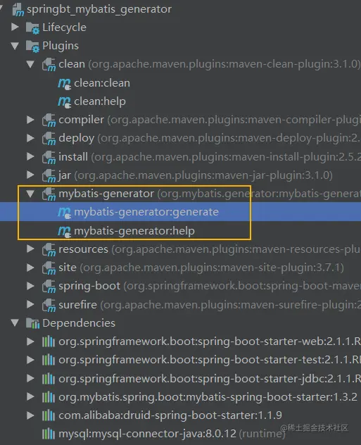 MyBatis Generator Maven 插件