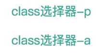 class选择器