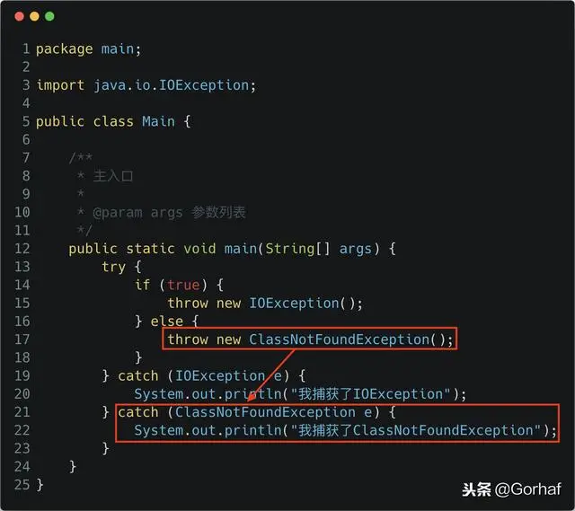 “全栈2019”Java异常第十二章：catch与异常匹配
