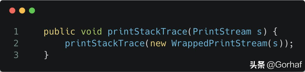“全栈2019”Java异常第十三章：访问异常堆栈跟踪信息