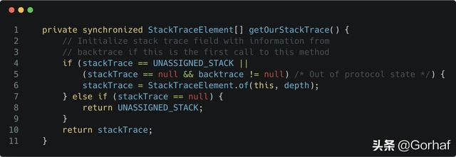 “全栈2019”Java异常第十三章：访问异常堆栈跟踪信息