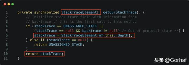 “全栈2019”Java异常第十三章：访问异常堆栈跟踪信息