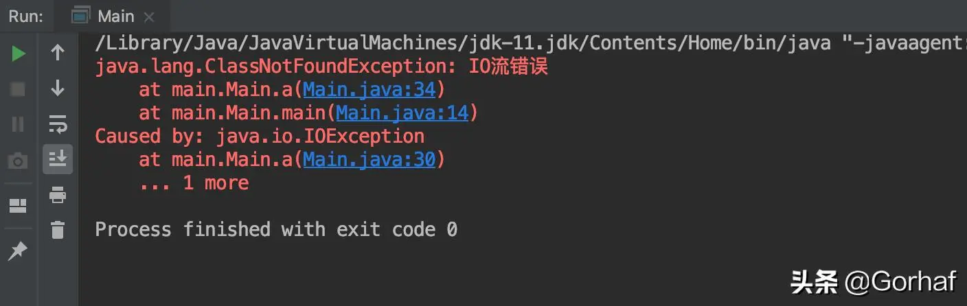 “全栈2019”Java异常第十五章：异常链详解