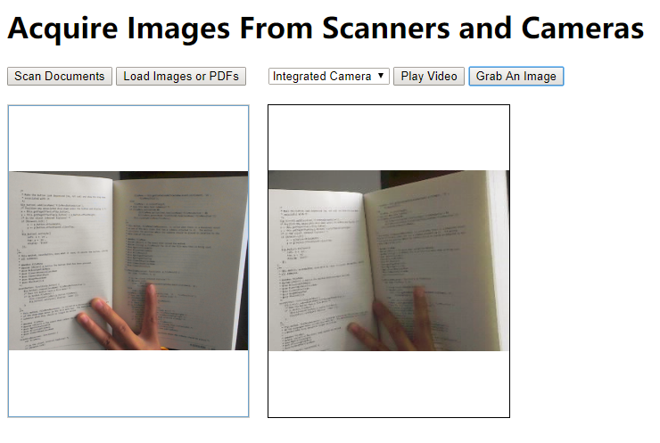 从扫描仪和相机中获取图像