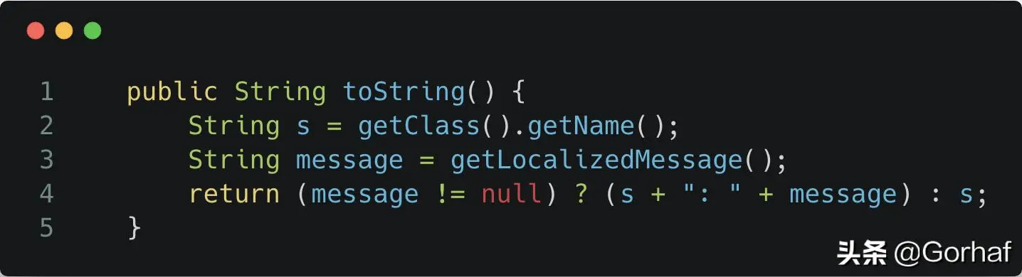 “全栈2019”Java异常第十六章：Throwable详解