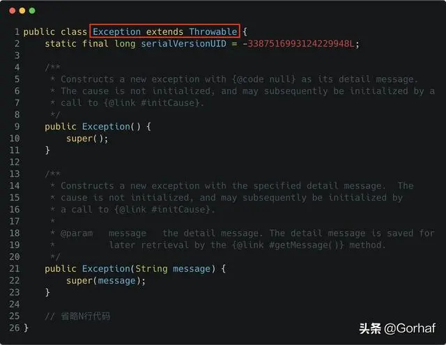 “全栈2019”Java异常第十八章：Exception详解