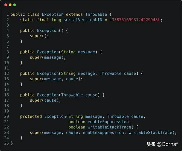 “全栈2019”Java异常第十八章：Exception详解