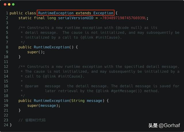 “全栈2019”Java异常第十九章：RuntimeException详解