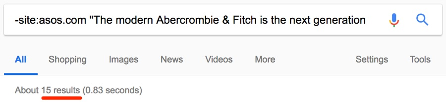 abercrombie and fitch asos 重复