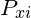 P_{xi}