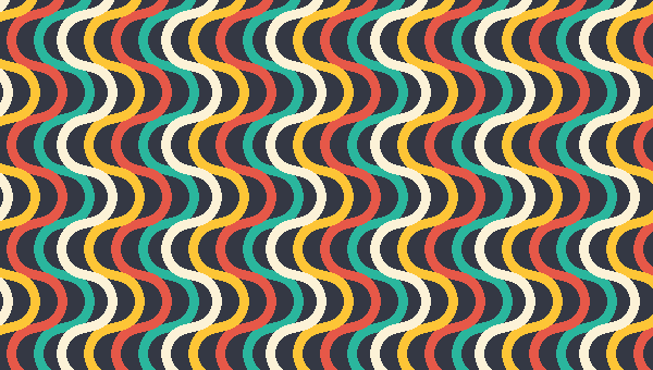 Demo Image: Waves Pattern