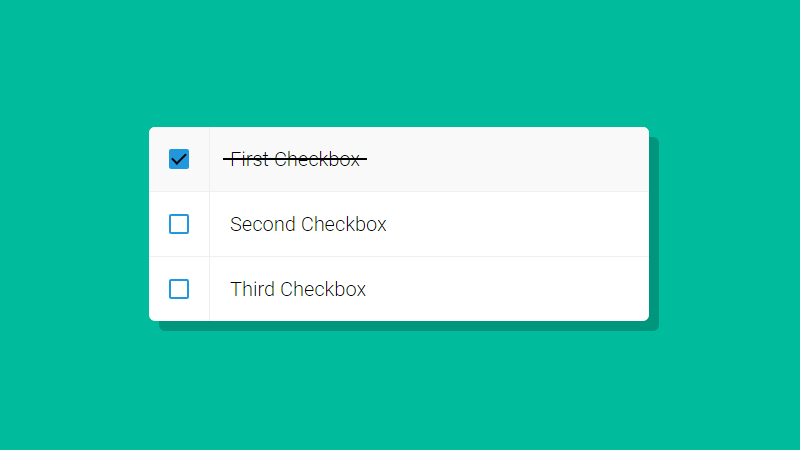 Demo Image: Custom CSS Checkbox