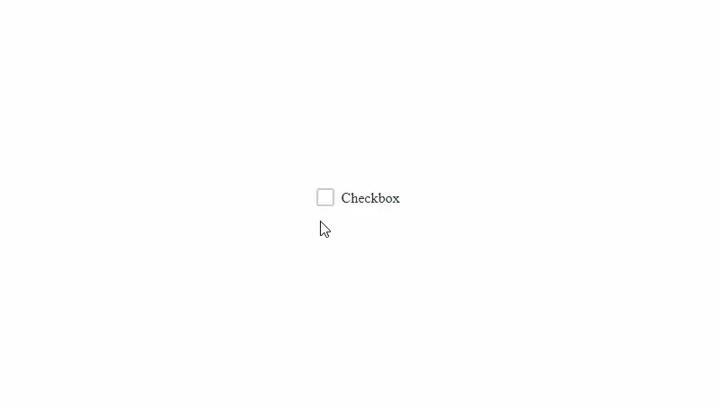 Demo Image: Checkbox SVG Path Animation