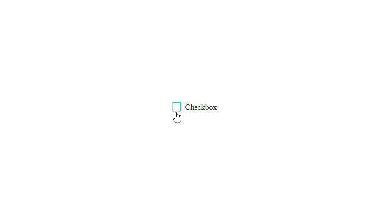 Demo Image: Checkbox SVG Path Animation