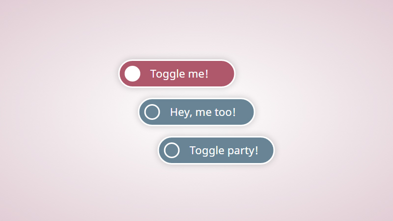 Demo Image: Checkbox Trickery: Simple Toggle