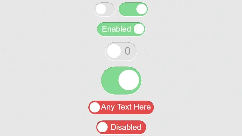 Demo Image: Checkbox Button Toggle