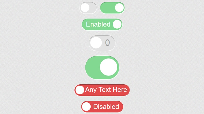 Demo Image: Checkbox Button Toggle