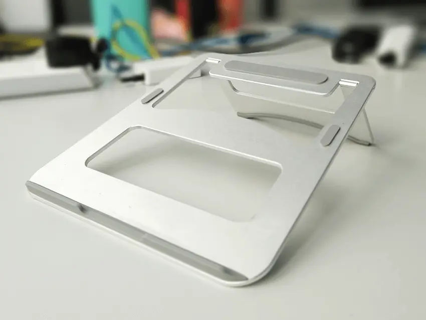 铝合金笔记本支架撑开