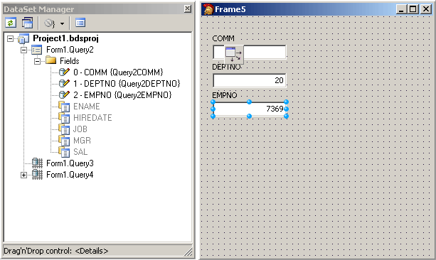 dsmanager create controls2