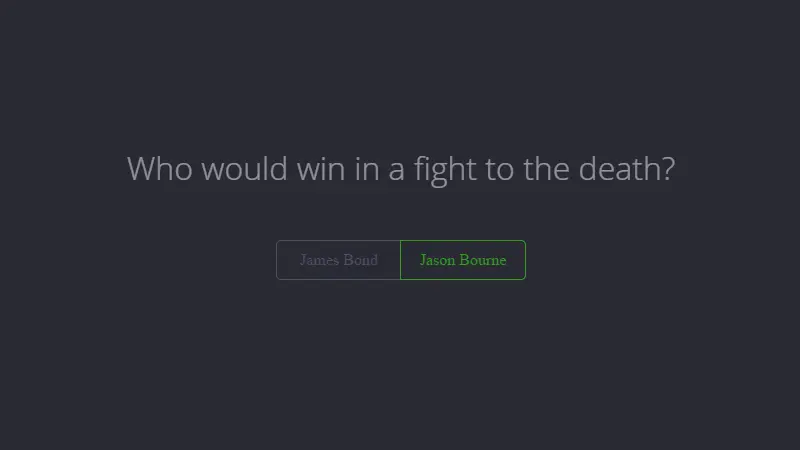 Demo Image: Cool Radio Buttons