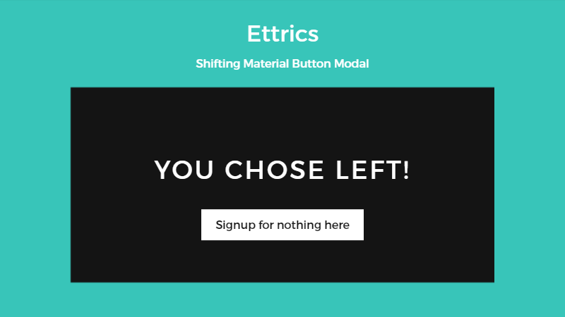 Demo Image: Shifting Material Button Modal